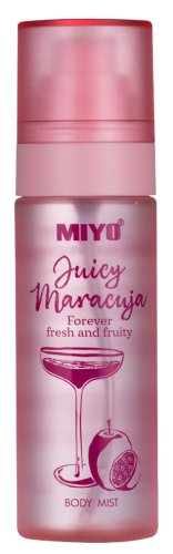 MIYO - Juicy Maracuja - Body Mist - Nebbia profumata per il corpo - Frutto della passione - 80 ml