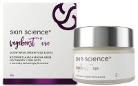 Skin Science - VegeBoost EVO - Glow Mask Cream Face & Eyes - Rozświetlająca maska-krem do twarzy i pod oczy - 50 g