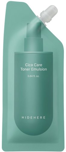 HIDEHERE - Cica Care Toner Emulsion - Tonico emulsione per il viso - 25 ml