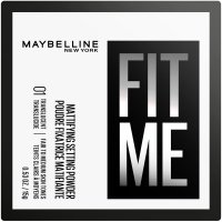 MAYBELLINE - FIT ME Mattifying Setting Powder - Polvere fissante opacizzante - 01 Translucent - 15 g
