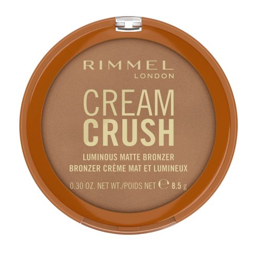 RIMMEL - Cream Crush - Luminous Matte Bronzer - Bronzer per il viso con effetto matte luminoso - 8,5 g