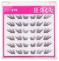 Ibra - Cat Eye - Ciuffetti autoadesivi di ciglia finte - C / 0,04 - 36 pezzi