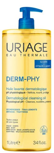 URIAGE - Dermatological Cleansing Oil - Mycí olej na obličej a tělo - 1 l