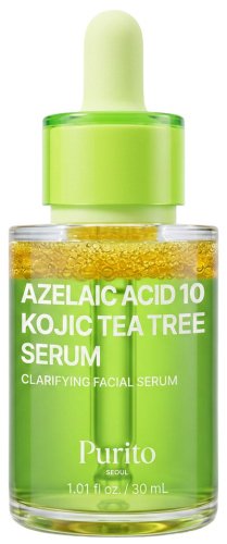 PURITO - Azelaic Acid 10 Kojic Tea Tree Serum - Rozjaśniająco-korygujące serum do twarzy - 30 ml
