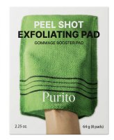 PURITO - Peel Shot Exfoliating Pad - Exfoliating Facial Pads - 8 pcs / 64 g