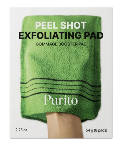 PURITO - Peel Shot Exfoliating Pad - Pad esfolianti per il viso - 8 pz / 64 g