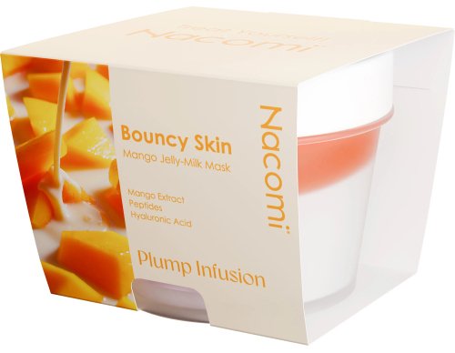 Nacomi - Bouncy Skin Mango Jelly-Milk Mask - Maschera viso rassodante e levigante - 80 ml