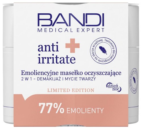 BANDI MEDICAL EXPERT - Anti Irritate + - Emollient Cleansing Butter - Emolienční čisticí máslo pro odlíčení a mytí obličeje - 45 ml