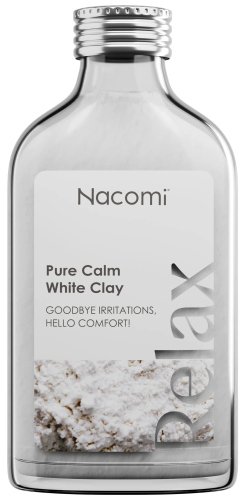 Nacomi - Pure Calm White Clay - Argilla bianca - Detersione e lenimento della pelle - 100 ml