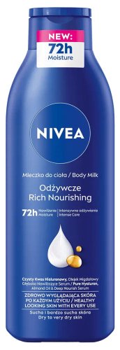 Nivea - Rich Nourishing Body Milk - Odżywcze mleczko do ciała - 250 ml 