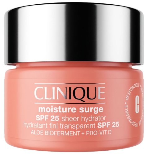 CLINIQUE - Moisture Surge - SPF25 Sheer Hydrator - Crema viso idratante da giorno - 50 ml