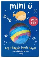 Mini U - Sea Sparkle Bath Bomb - Bath Bomb for Children - 1 pc