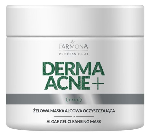 Farmona Professional - DERMA ACNE+ Algae Gel Cleansing Mask - Maschera algale gel detergente - 160 g