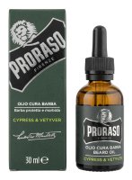 Proraso - Beard Oil Cypress & Vetyver - Olej na vousy - Cypriš a vetiver - 30 ml