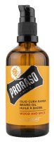 Proraso - Beard Oil Wood and Spice - Olej na vousy - 100 ml