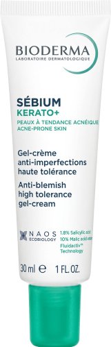 BIODERMA - Sebium Kerato+ Anti-Blemish Gel-Cream - protivnedokonalostní gel-krém - 30 ml