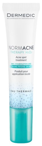 Dermedic - Normacne Therapy H2O2 Acne Spot Treatment - Lokální přípravek na aknózní projevy - 15 ml