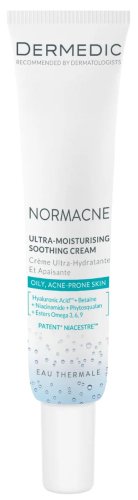 Dermedic - Normacne Ultra-Moisturising Soothing Cream - Nawilżająco-łagodzący krem do twarzy - 40 ml