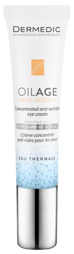 Dermedic - Oilage Concentrated Anti-Wrinkle Eye Cream - Krem proti vráskám pod oči - 15 ml