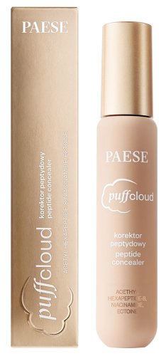 PAESE - PUFF CLOUD - Peptide Concealer - Peptidový korektor s blur efektem - 7 ml