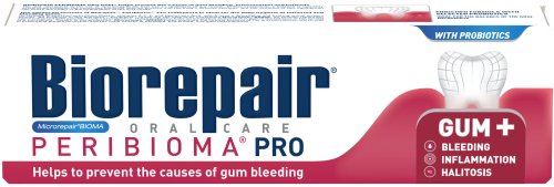 Biorepair - Peribioma Pro GUM+ - Pasta do zębów - Ochrona dziąseł - 75 ml