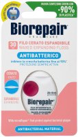 Biorepair - Oral Care Waxed Expanding Dental Floss - Woskowana, pęczniejąca nić dentystyczna - 30 m