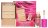 REVOLUTION - Golden Glam Duo - Sada na líčení rtů a obličeje - Paleta rozjasňovačů 9,8 ml + Lesk na rty 4,5 ml
