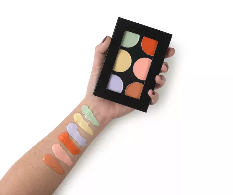 Палетка корректоров Mehron Celebre Pro-HD Correct-It Neutralizer Palette нейтрализующие, 24 г — фото 5
