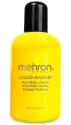 Mehron - Liquid Makeup - Body & Face Paint - Tekutá barva na obličej, tělo a vlasy - 133 ml - Yellow - Yellow