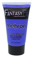 Mehron - Fantasy FX Cream Makeup - barva na obličej a tělo - 30 ml - Blue - Blue