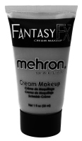 Mehron - Fantasy FX Cream Makeup - barva na obličej a tělo - 30 ml - Monster Grey - Monster Grey