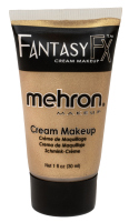 Mehron - Fantasy FX Cream Makeup - barva na obličej a tělo - 30 ml - Gold - Gold