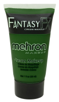 Mehron - Fantasy FX Cream Makeup - barva na obličej a tělo - 30 ml - Green - Green 