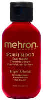 Mehron - Squirt Blood - Sztuczna krew do efektów specjalnych - 60 ml - Bright Arterial - Bright Arterial