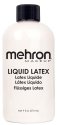 Mehron - Liquid Latex - Płynny lateks do charakteryzacji - 270 ml - Clear - Clear