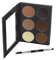 Mehron - Pro Brow Palette - Paleta na obočí - 24 g