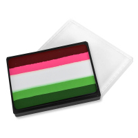 Mehron - Prisma Paradise Makeup AQ Face & Body Makeup - Farba do twarzy i ciała aktywowana wodą - 50 g - FLEUR - FLEUR