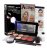 Mehron - Mini-Pro Professional Makeup Kit - Profesionální sada pro scénický make-up - Medium Dark/Dark