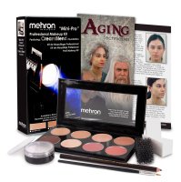 Mehron - Mini-Pro Professional Makeup Kit - ערכת איפור מקצועית לתיאטרון - Medium/Olive Medium