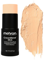 Mehron - CreamBlend Stick Makeup - Complexion Shades - מייקאפ קרמי במקל - 21 גרם - LIGHT 3 - LIGHT 3