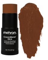 Mehron - CreamBlend Stick Makeup - Complexion Shades - מייקאפ קרמי במקל - 21 גרם - LIGHT EBONY - LIGHT EBONY