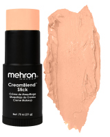 Mehron - CreamBlend Stick Makeup - Complexion Shades - מייקאפ קרמי במקל - 21 גרם - SOFT PEACH - SOFT PEACH