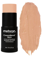 Mehron - CreamBlend Stick Makeup - Complexion Shades - מייקאפ קרמי במקל - 21 גרם - MED LITE OLIVE - MED LITE OLIVE