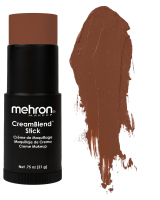 Mehron - CreamBlend Stick Makeup - Complexion Shades - מייקאפ קרמי במקל - 21 גרם - DARK 2 - DARK 2