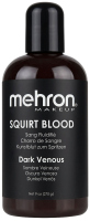 Mehron - Squirt Blood - Sztuczna krew sceniczna i filmowa - 270 ml  - Dark Venous - Dark Venous