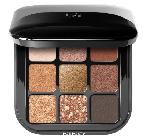 KIKO Milano - Glamour Multi Finish Eyeshadow Palette - Paleta 9 cieni do powiek - 02 Sunset Vibes - 2,5 g
