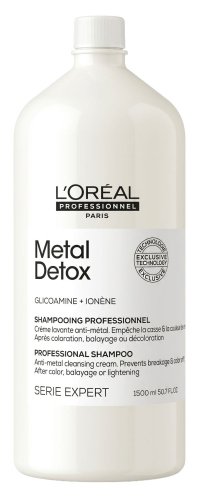 L’Oréal Professionnel - SERIE EXPERT - METAL DETOX - PROFESSIONAL SHAMPOO - Šampon na vlasy neutralizující kovy a chránící po barvení - 1500 ml
