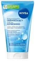 Nivea - Refreshing Wash Gel - Odświeżający żel do mycia twarzy - Cera normalna i mieszana - 150 ml
