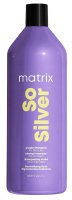 Matrix - So Silver - Purple Shampoo - Fialový šampón na vlasy pre šedivé a platinové blond vlasy - 1000 ml