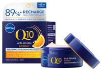 Nivea - Q10 Energy - Regenerating anti-wrinkle night face cream with vitamin C - 50 ml